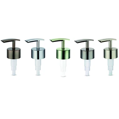 The principle of the plastic lotion pump is to use atmospheric pressure