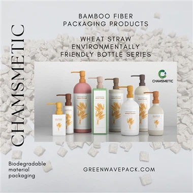 Chamsmetic: Revolutionizing Sustainable Packaging with Wheat Straw Plastic